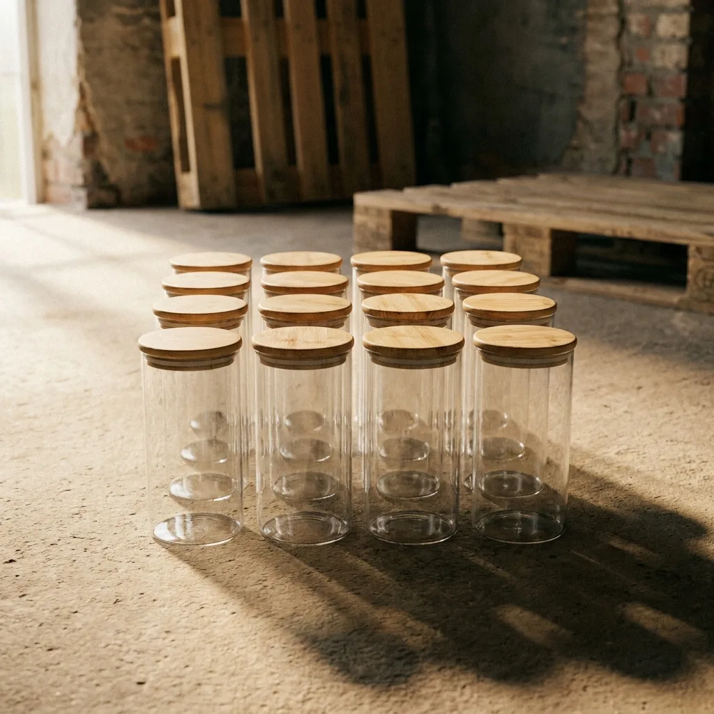 Glas Vorratsdosen, 12er Set